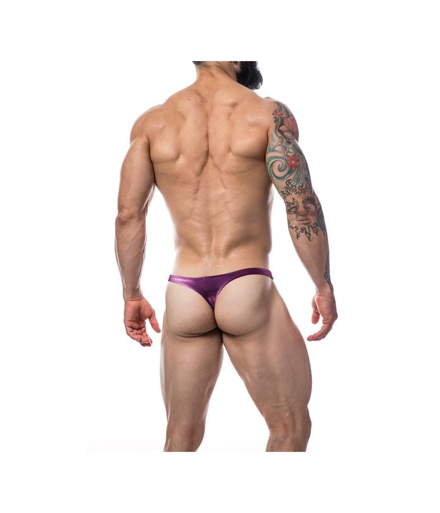 C4M03 Tanga Rose Skaï