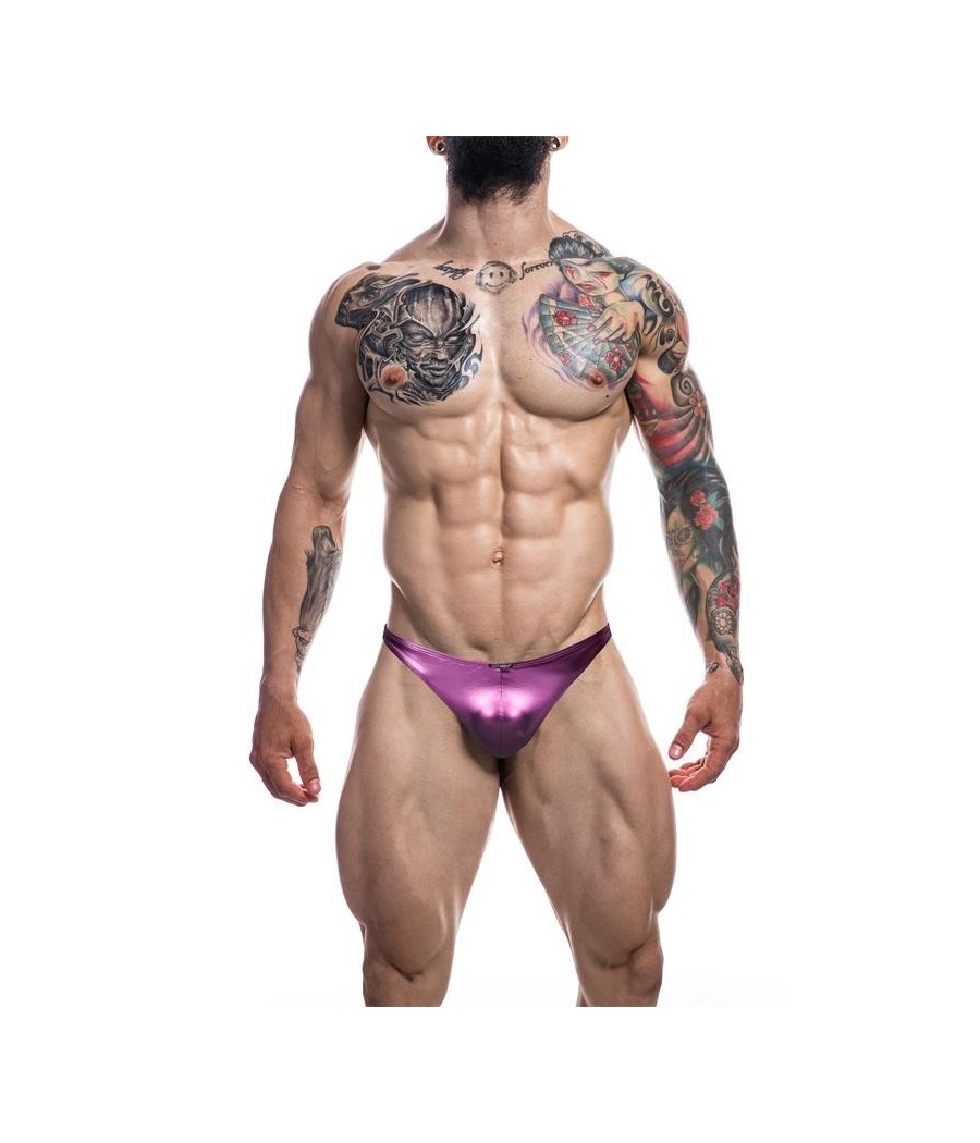 C4M03 Tanga Rose Skaï