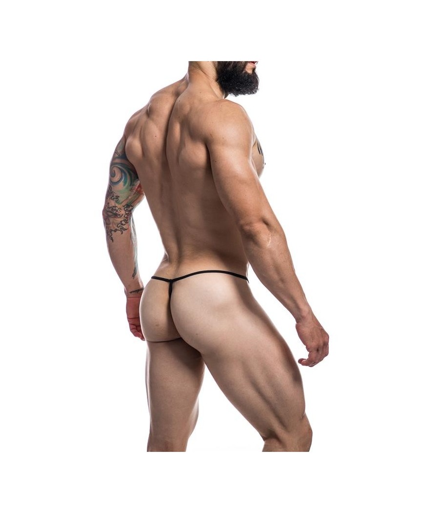 C4M02 Tanga Rose Skaï