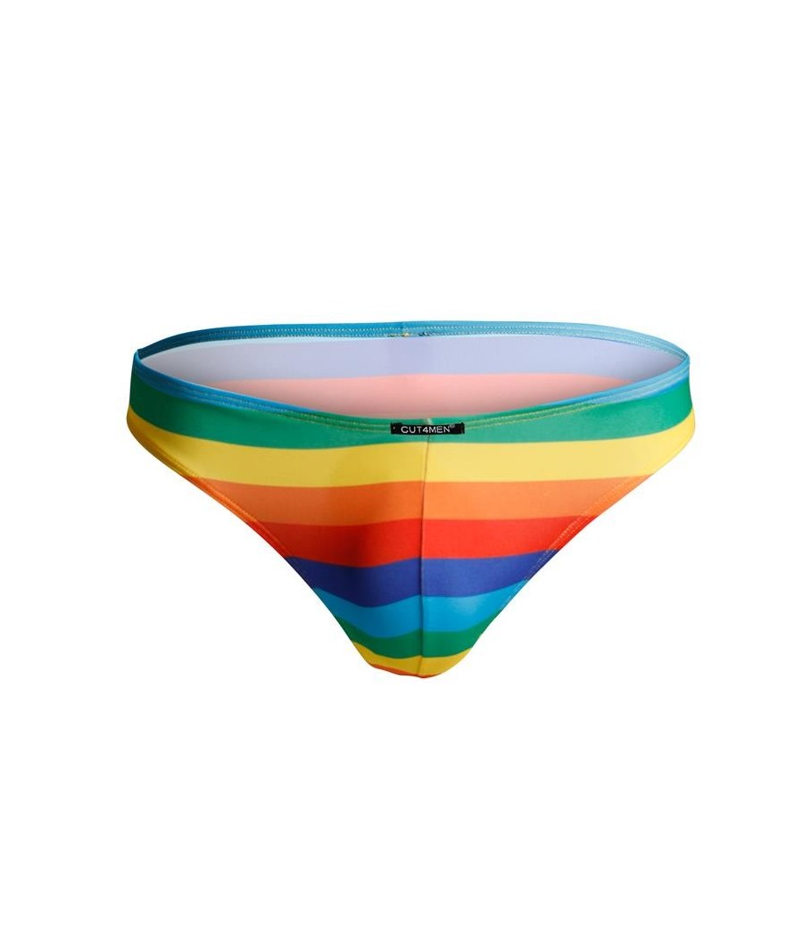 C4M01 slip / maillot de bain arc-en-ciel