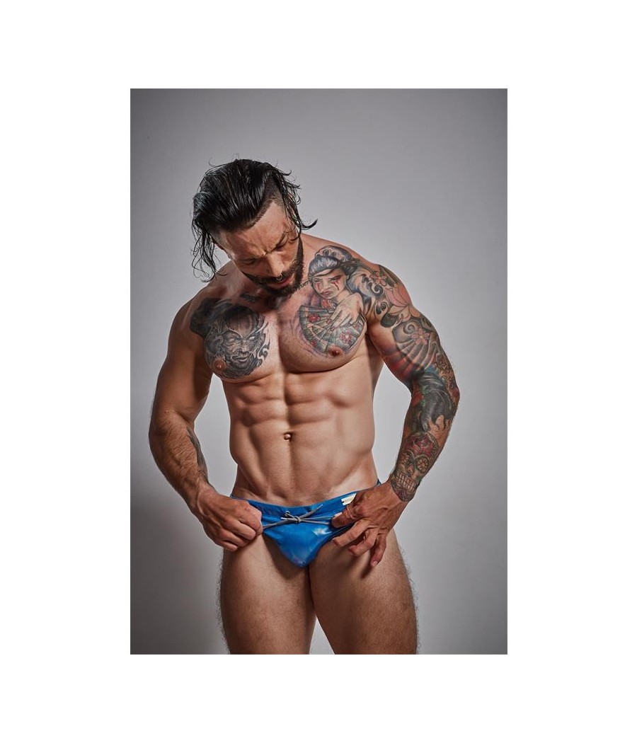 C4M33 Bain Émeraude Bleu