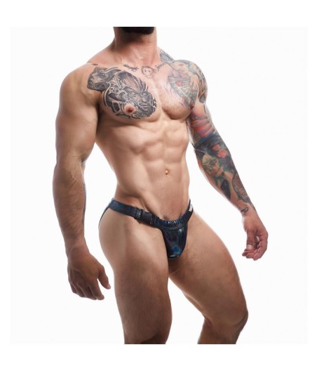 C4M32 slip / maillot de bain Émeraude Noir