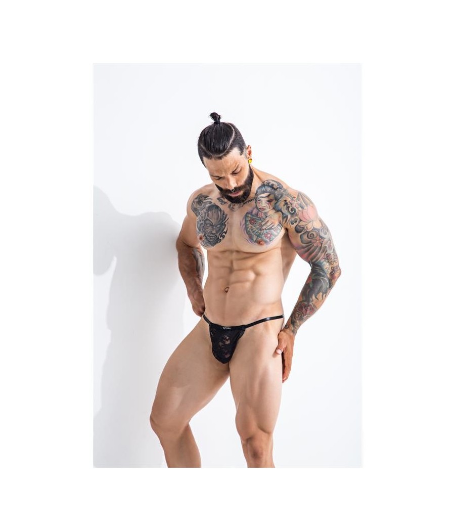 L4CE02 Tanga avec ceinture