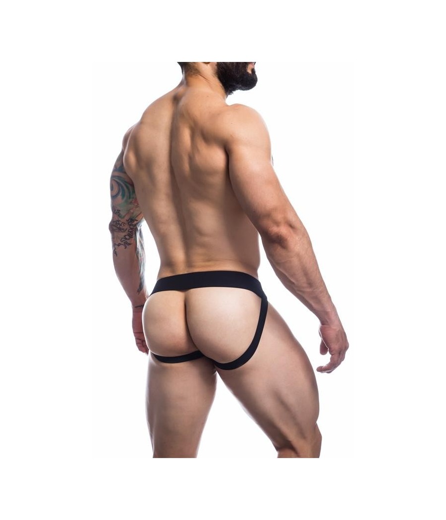 slip rose à rayures rose et noir