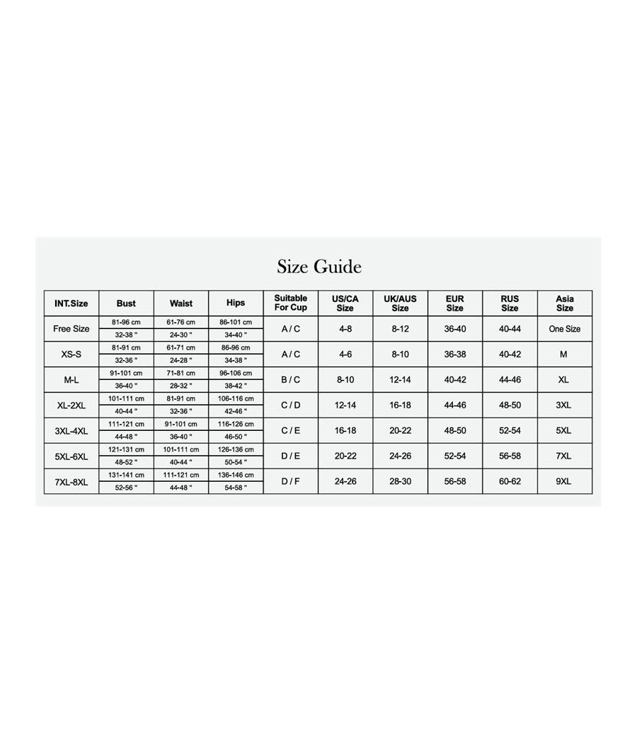 Mila nuisette avec poitrine reglable et Tanga