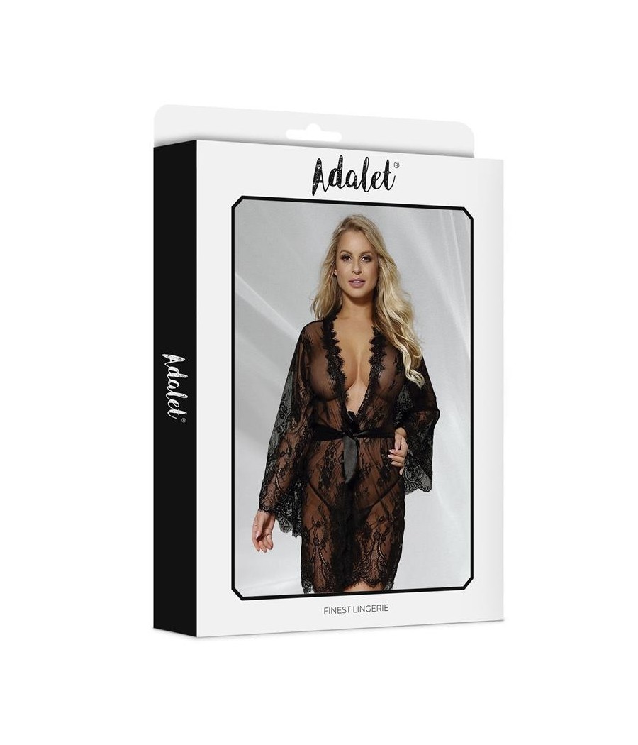 Lucet nuisette semi transparent et Tanga