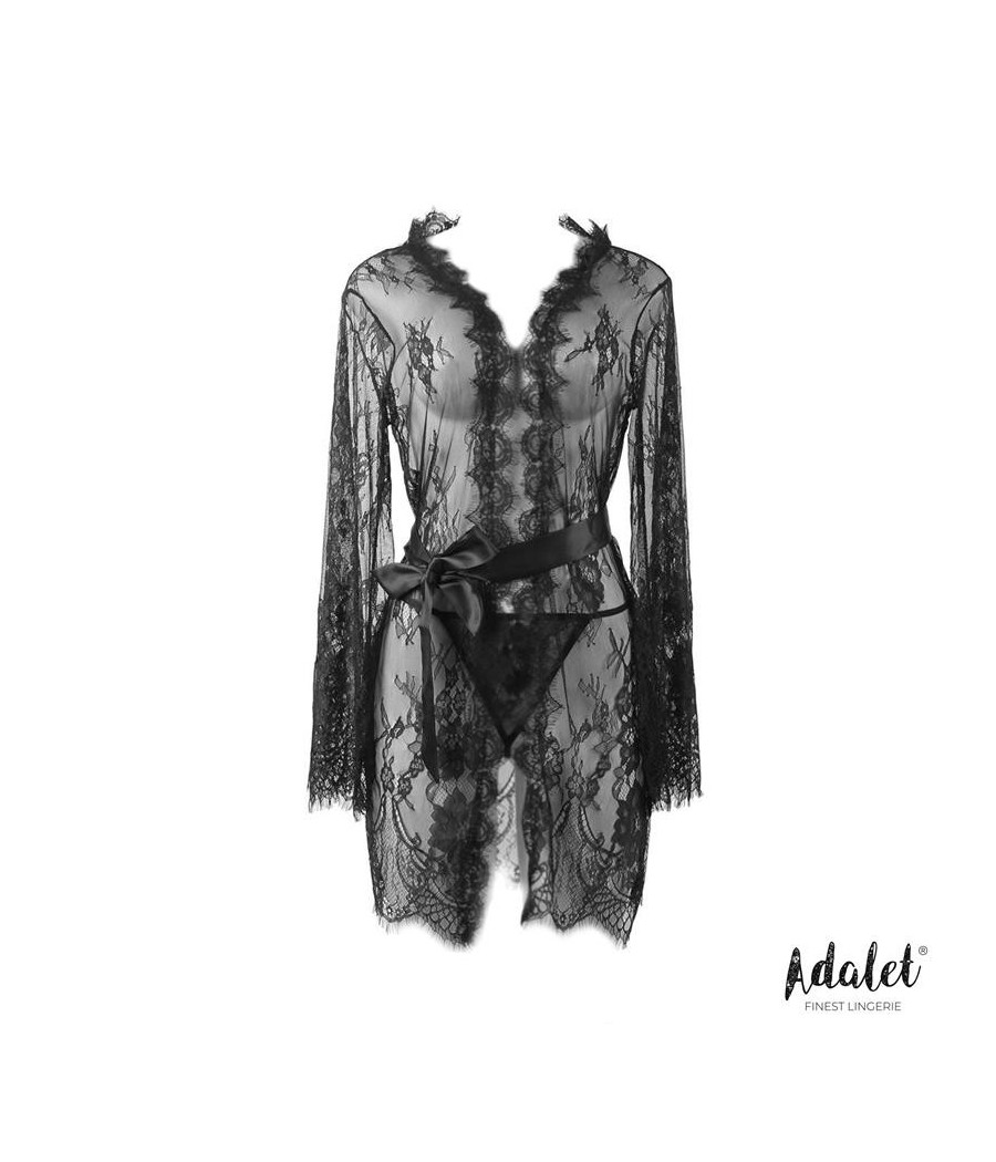 Lucet nuisette semi transparent et Tanga