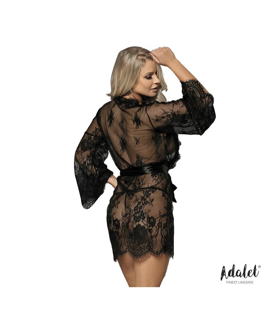 Lucet nuisette semi transparent et Tanga