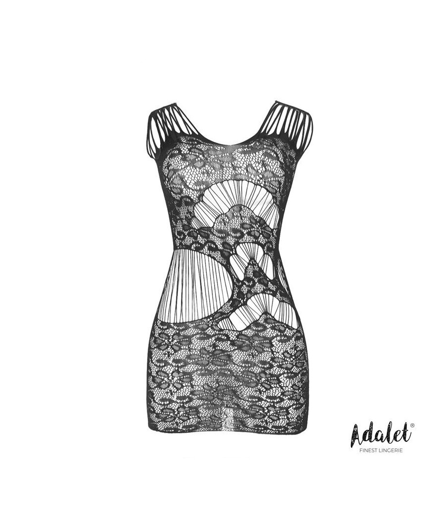 Luna Bodystocking forme Géométrique et florale