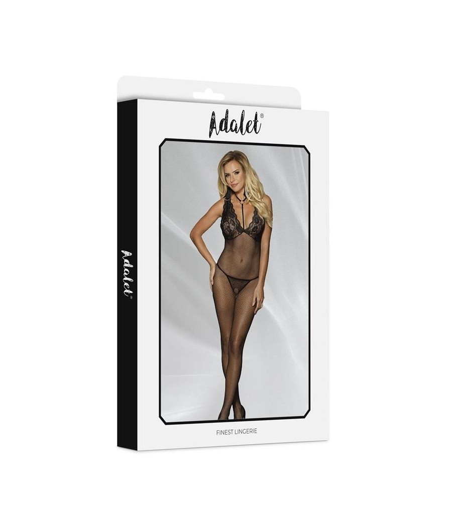 Noelie Bodystocking poitrine dentelle florale