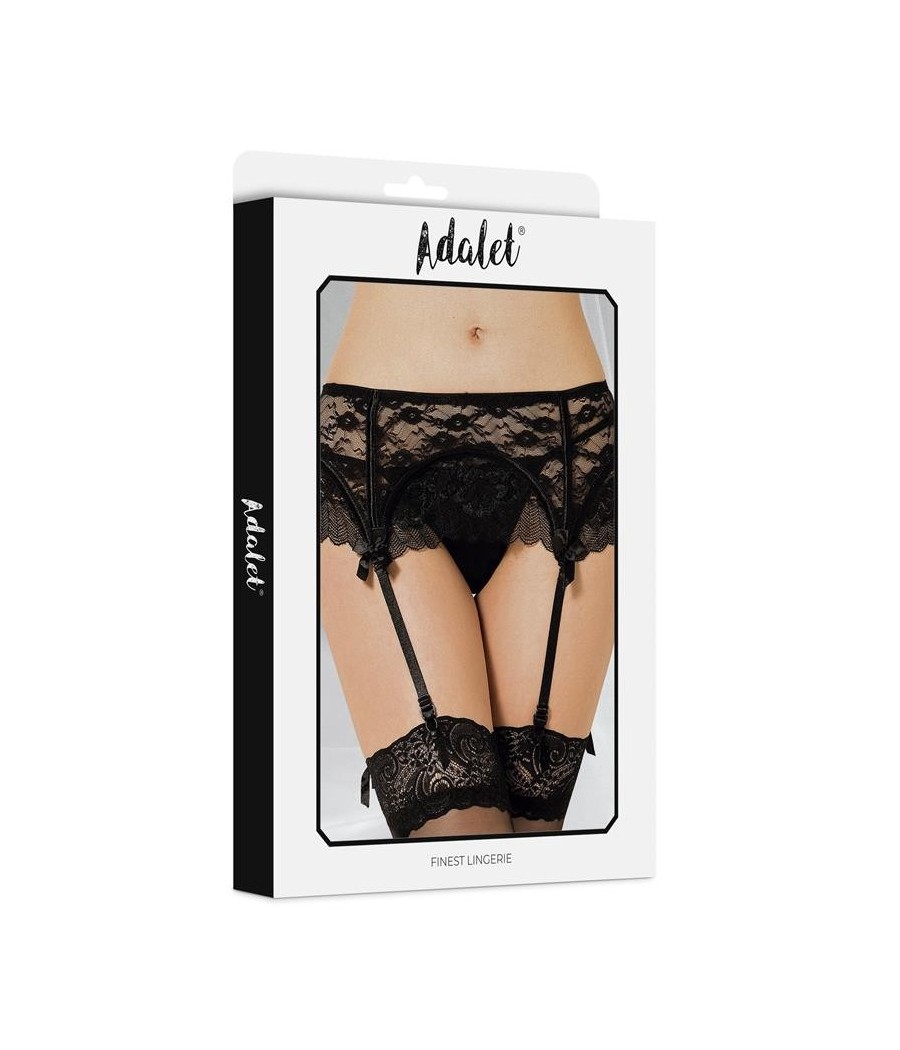 Sullet Set jarretelle de dentelle et Tanga