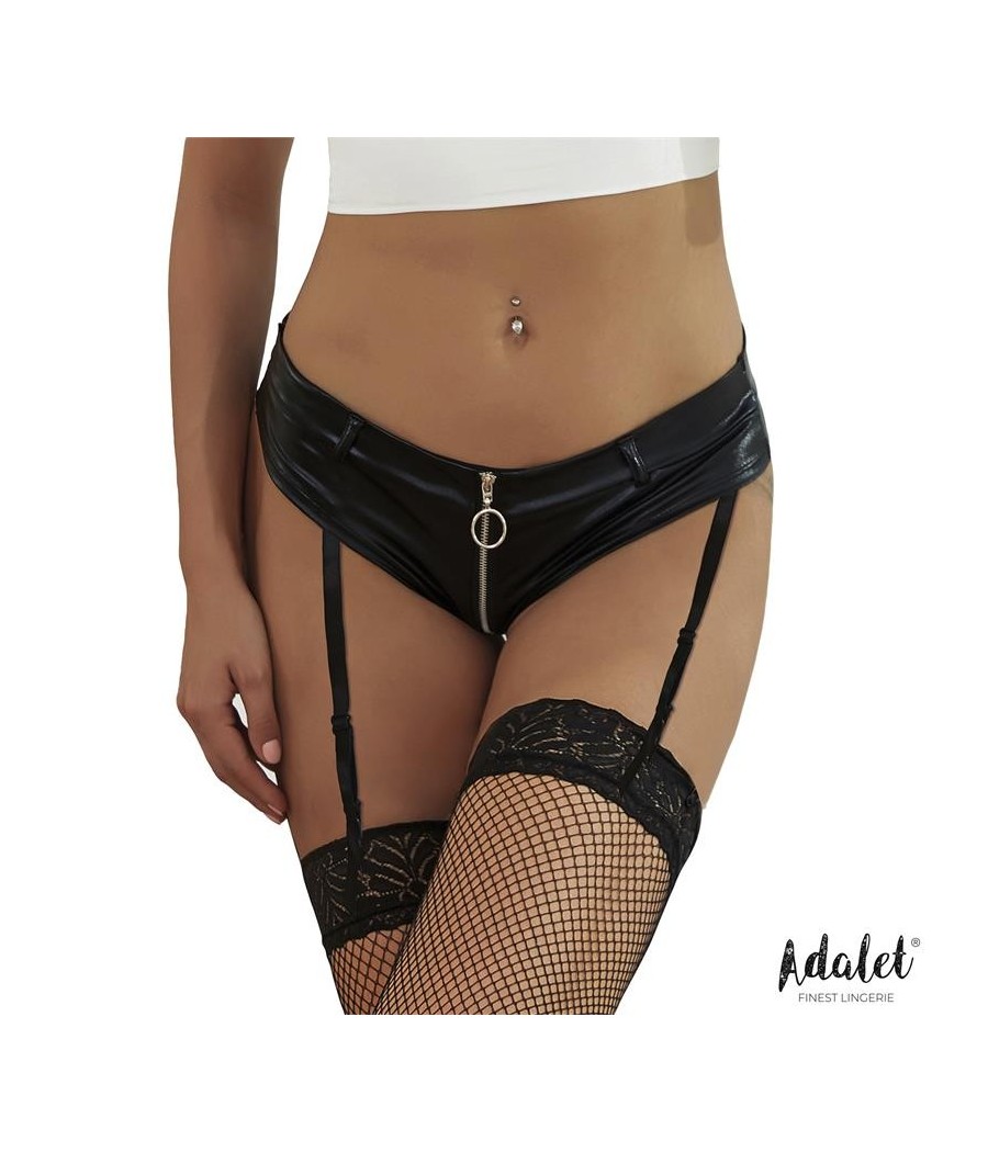 Nisa culotte avec jarretelle et tirette