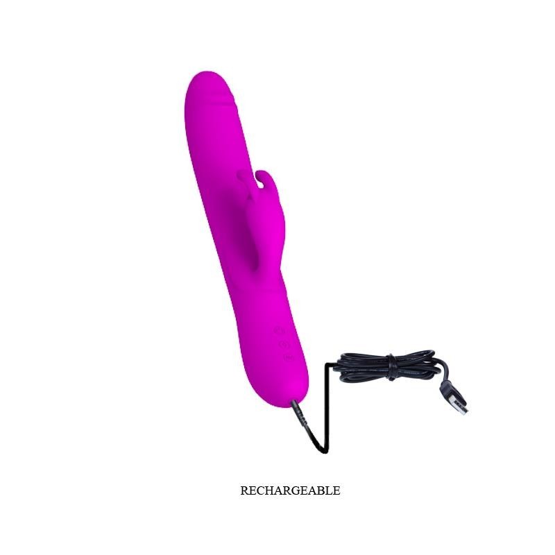 vibromasseur et Rotateur Byron couleur pourpre