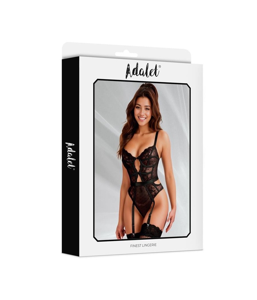 Grace teddy et jarretelle