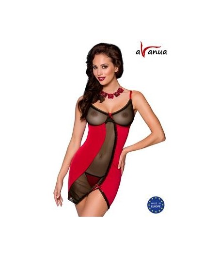 nuisette rouge Lovia