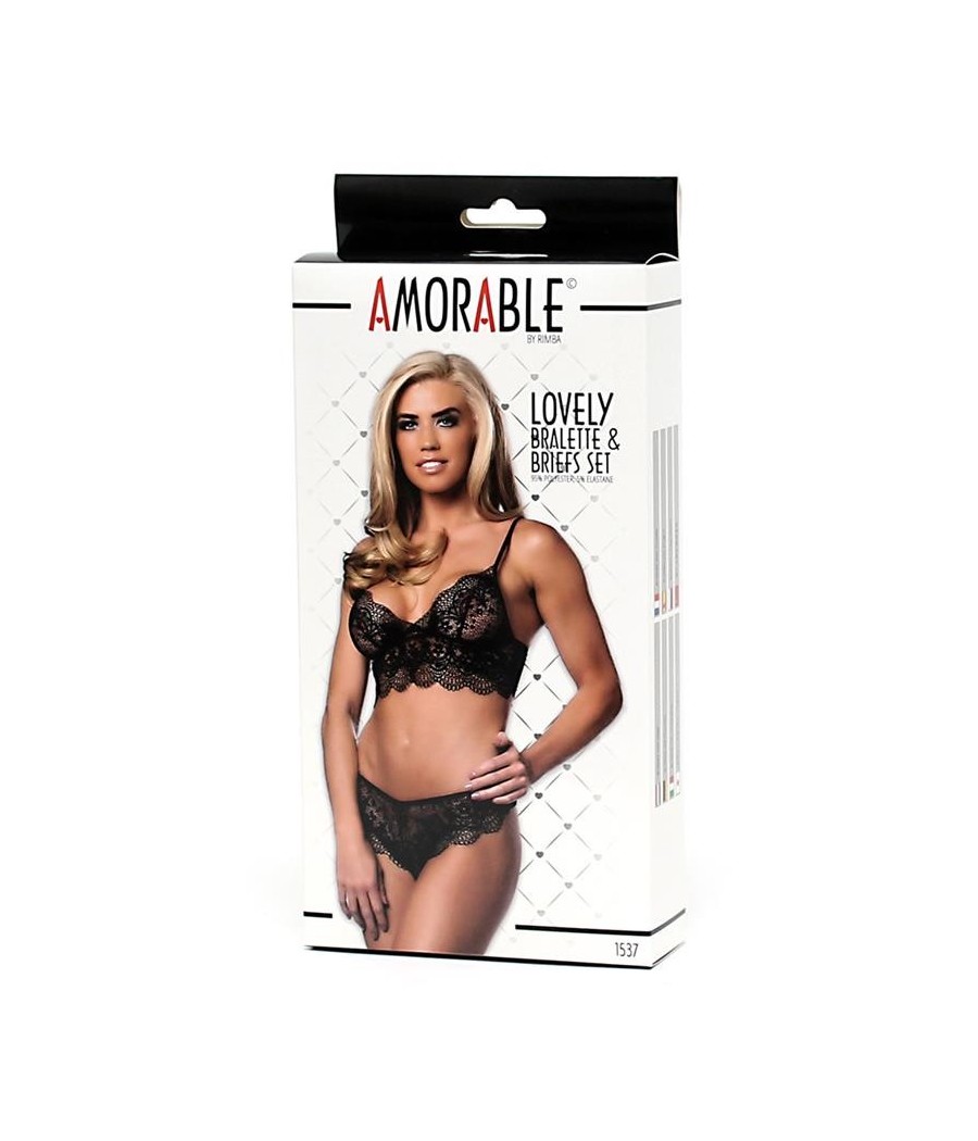 Ensemble Bralette soutien-gorge et culotte