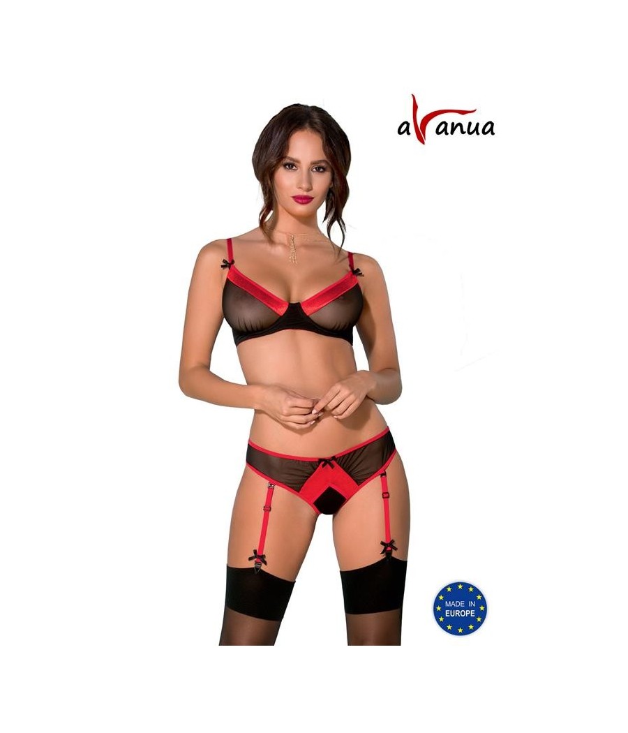Ensemble CYRA Noir/rouge
