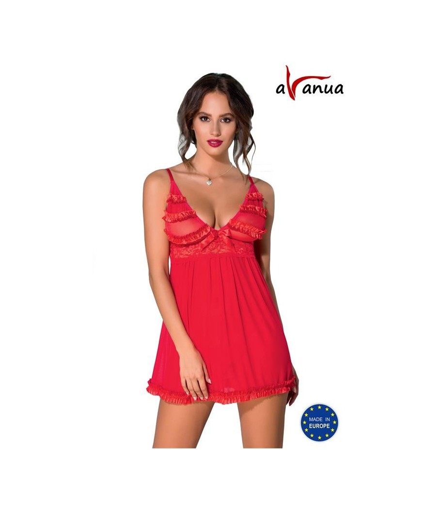 nuisette rouge ZAFIRA