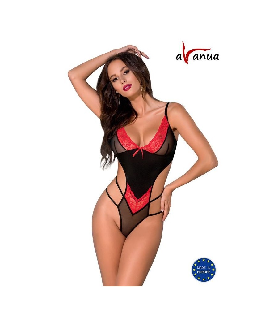body ODINA Noir/rouge