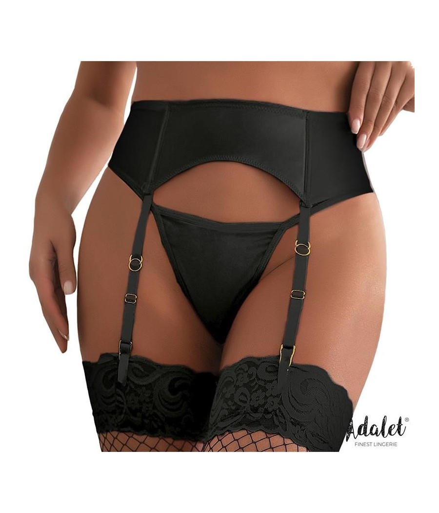Tesset ensemble jarretelle avec Tanga