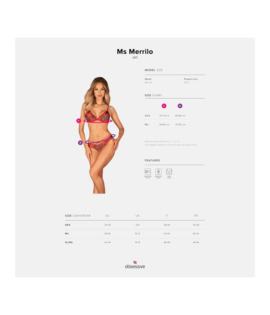 Ensemble de 2 pièces Mme Merrilo