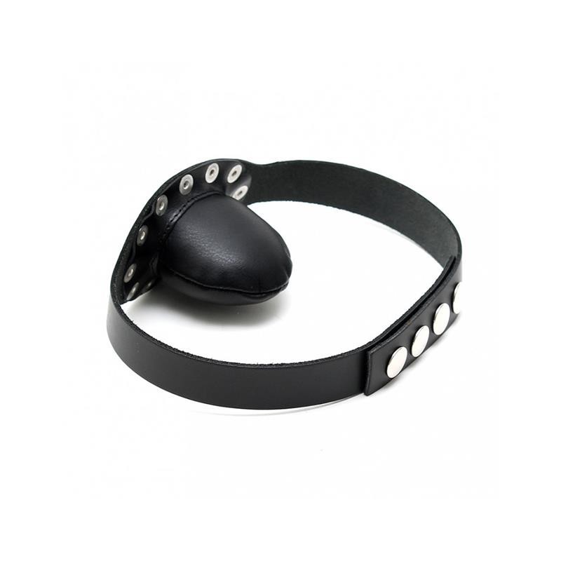 baillon forme de de langue cuir reglable