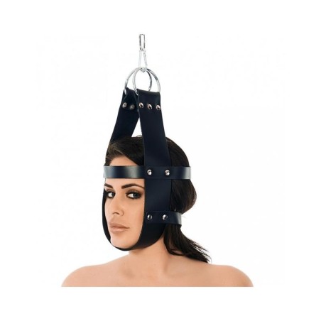 masque suspendu en cuir reglable
