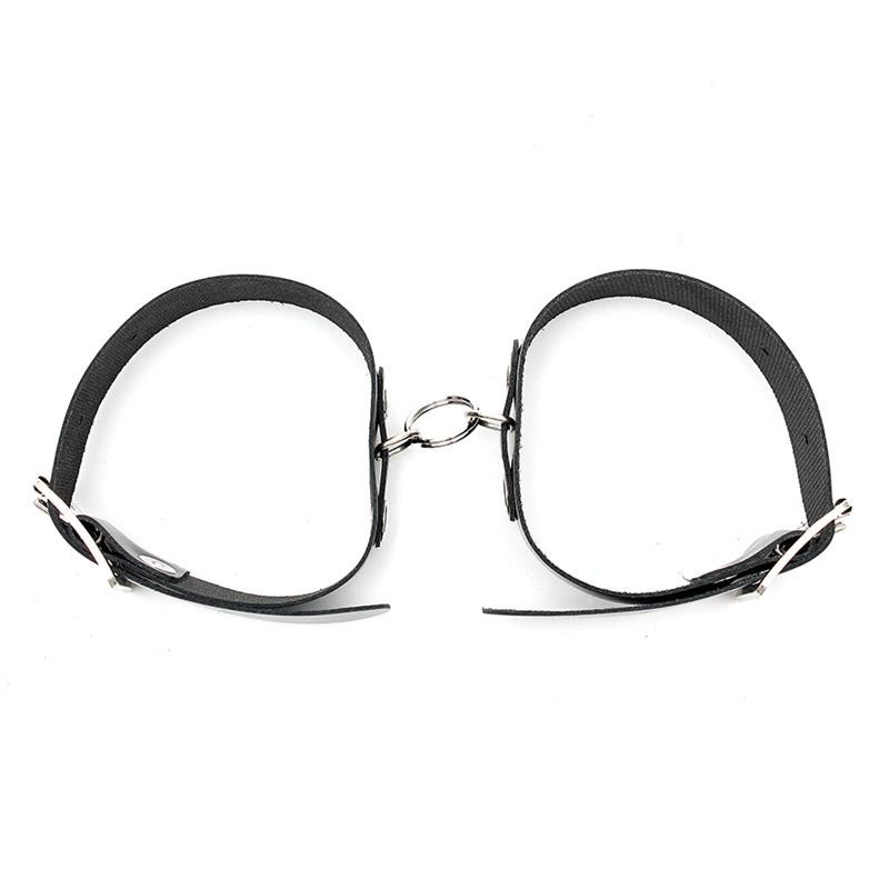 Rimba Bondage play menottes réglables Couleur Noir