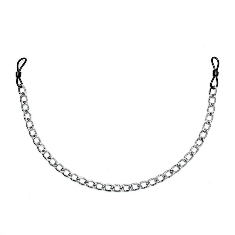 Rimba Bondage play pinces à tétons de Caucho avec chaine