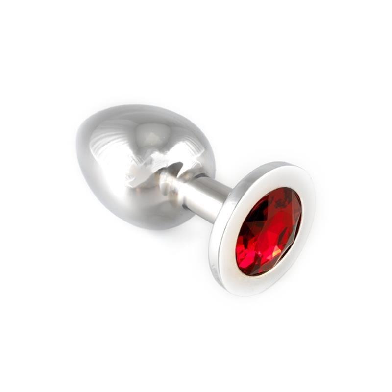 Plug Anal acier Inoxidable rouge