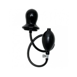 Plug gonflable en latex noir