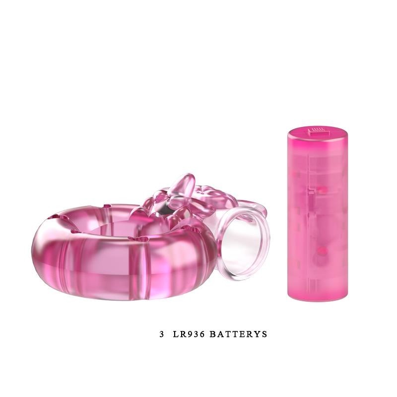 Anneau avec balle vibrante lapin