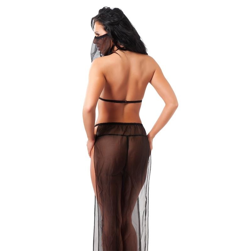 Rimba Amorable déguisement Oriental couleur noir Taille Unique