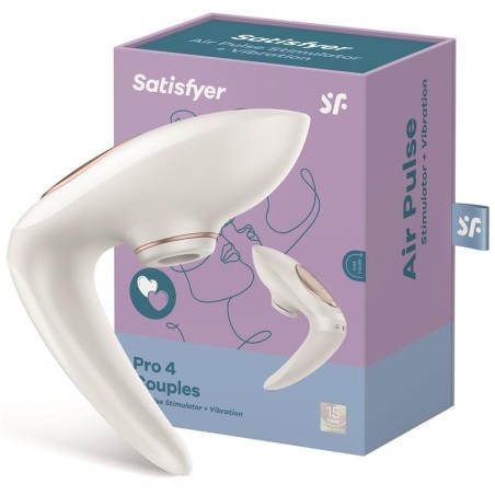 Satisfyer suceur de Clítoris Pro 4 Couples