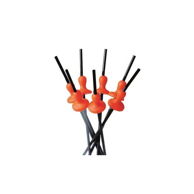 pailles avec tétines de bébé Pack de 50