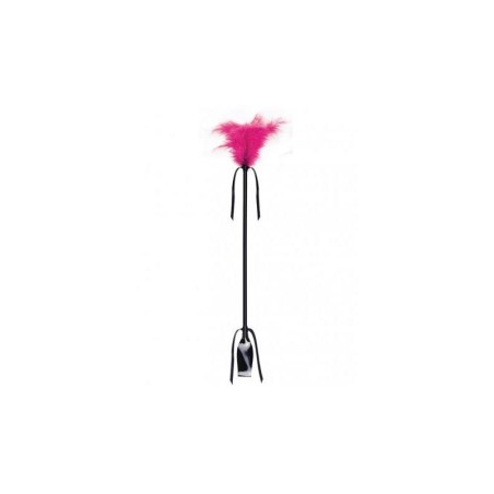 Jeu Secret porte plume + cravache fuchsia