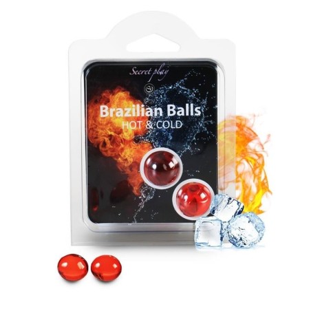 Coffret Secret play 2 boules brésiliennes effet chaud et froid