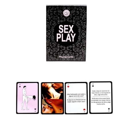 Jeu de cartes Secret play Sex Play