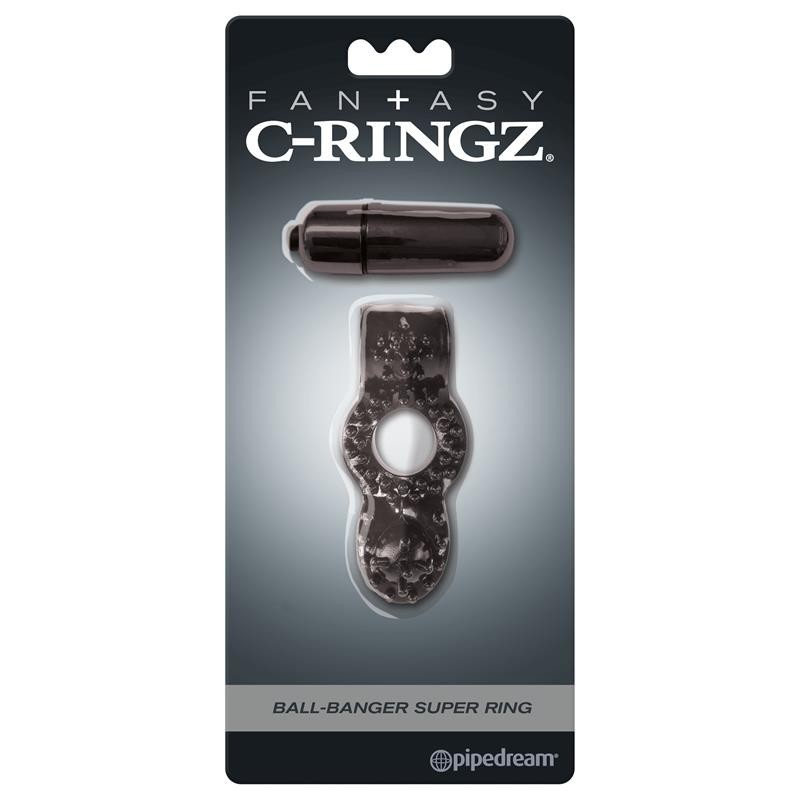 Fantaset C-Ringz Super Anneau Ball-Banger Noir