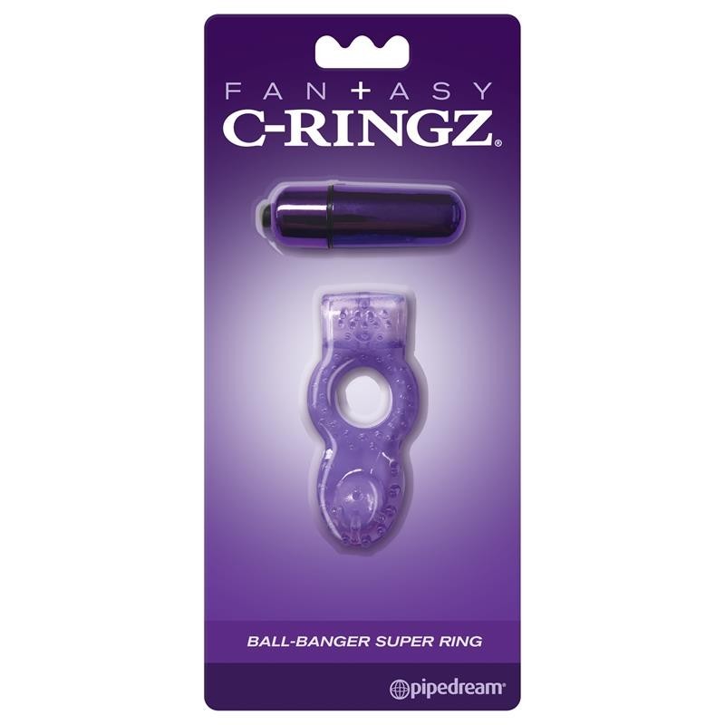 Fantaset C-Ringz Super Anneau Ball-Banger mauve