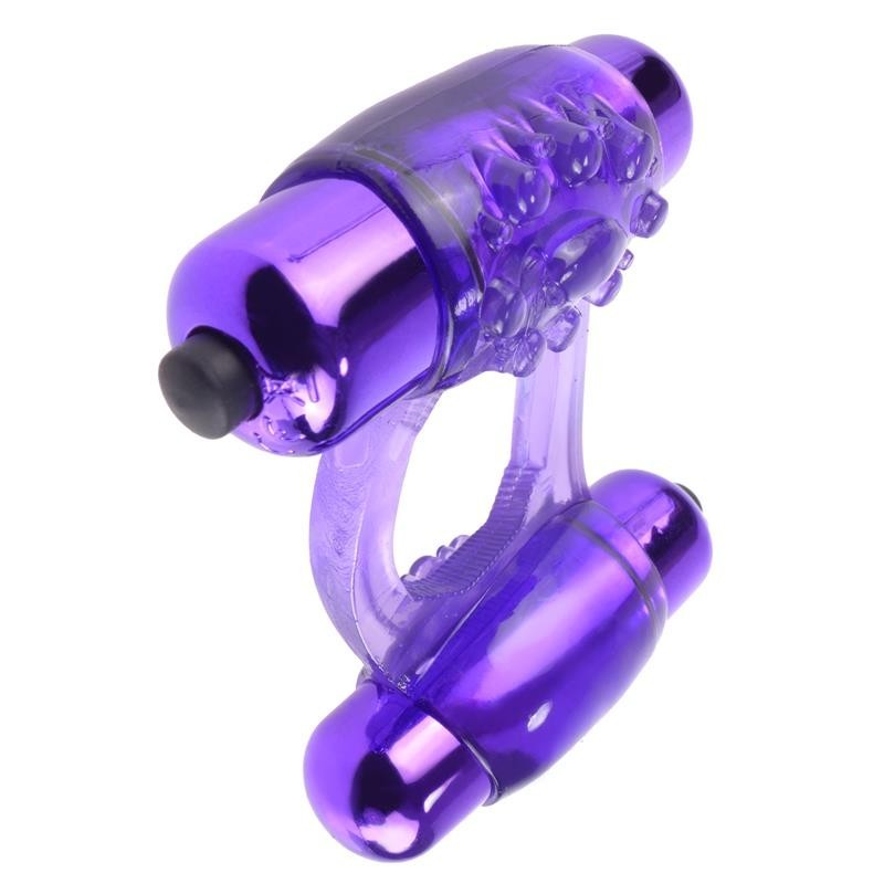 Fantaset C-Ringz Super Anneau Double Vibration mauve