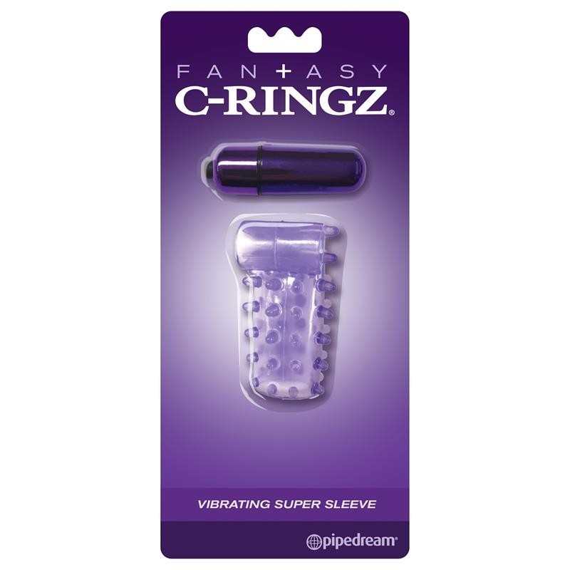 Fantaset C-Ringz Anneau Vibromasseur Cock Sleeve Púerpura