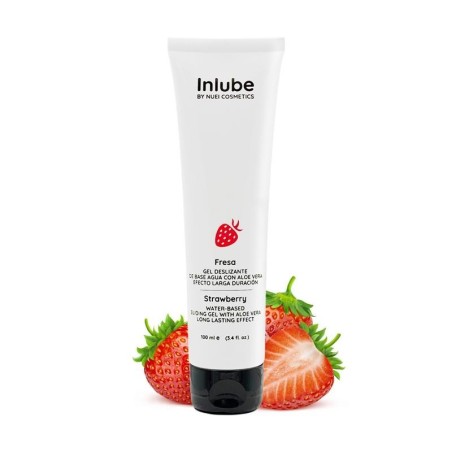 Nouveau lubrifiant à base d'eau Inlube fraise 100 ml