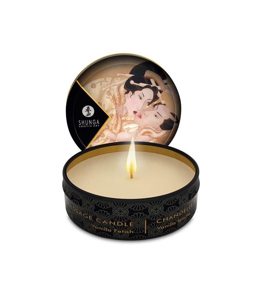 Shunga Mini bougie de massage Vanille