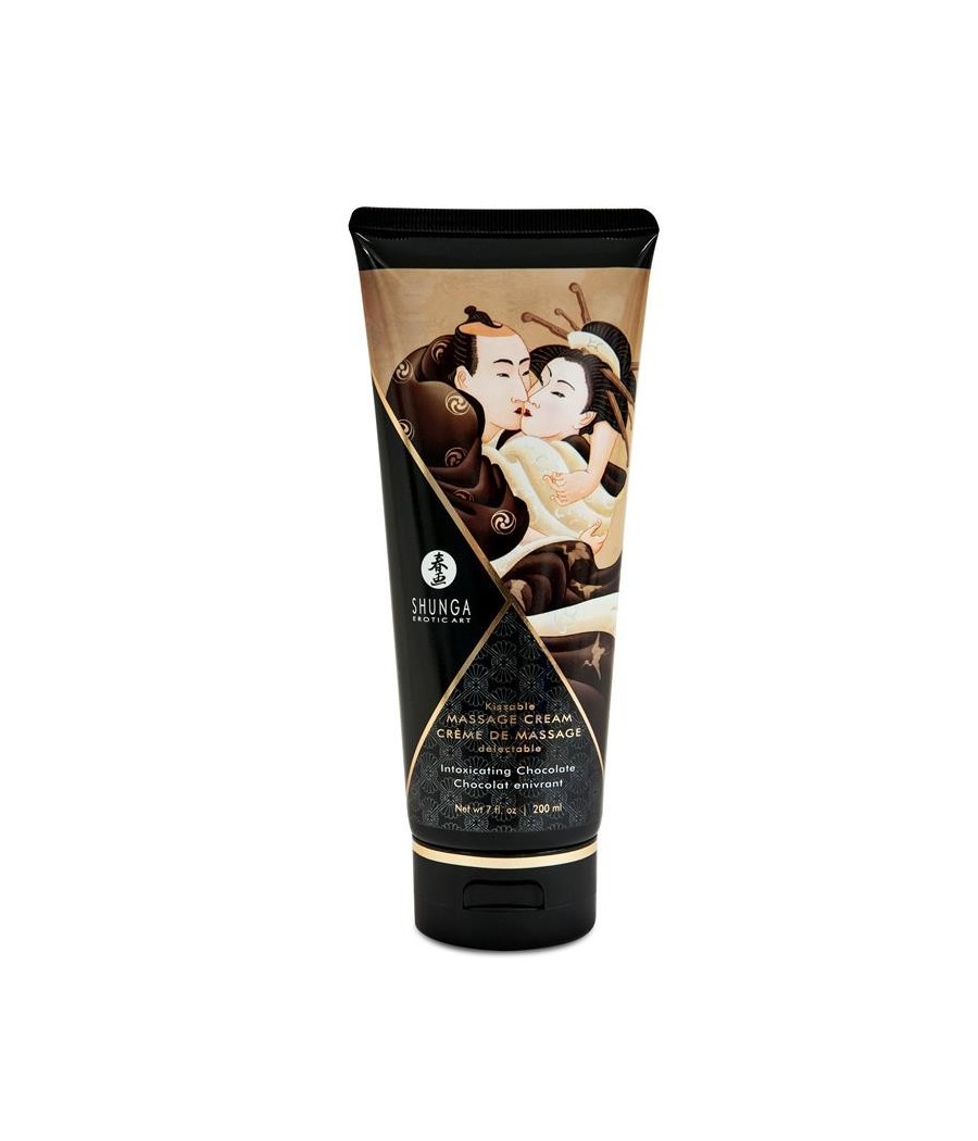 Shunga creme de massage goutu Chocolat