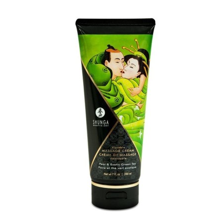 Shunga creme de massage gout Té Vert