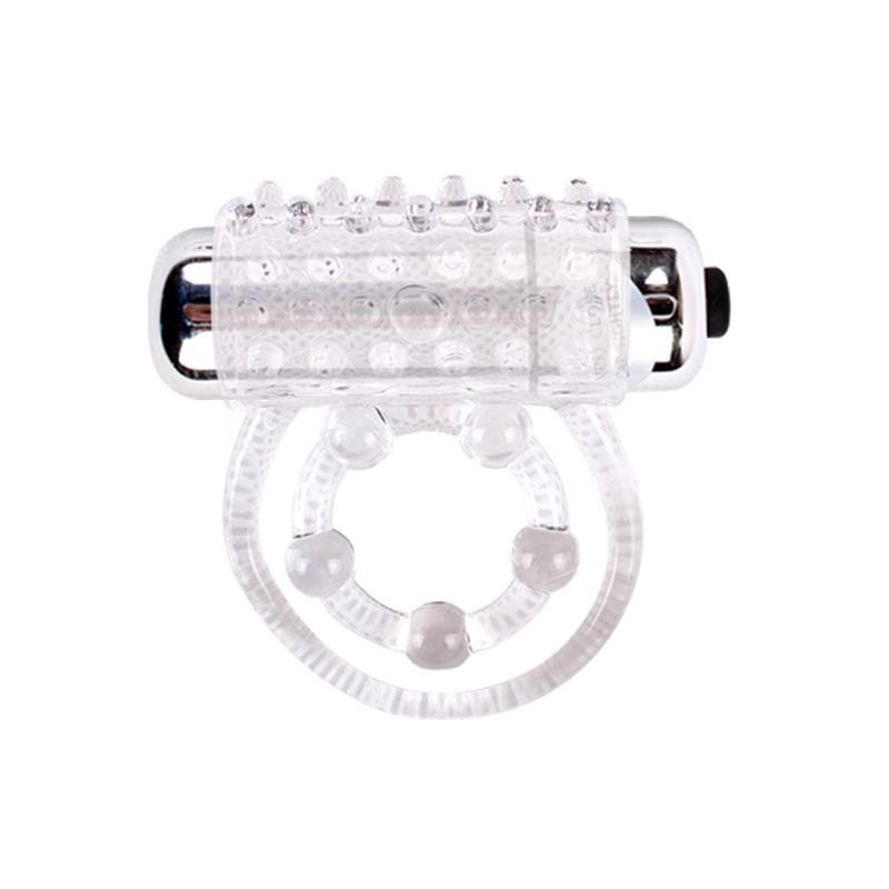 Anneau Vibromasseur pour pénis Clear transparent
