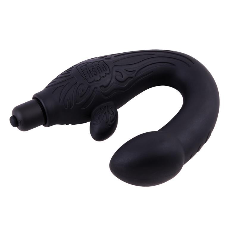Vibromasseur Prostatique silicone noir
