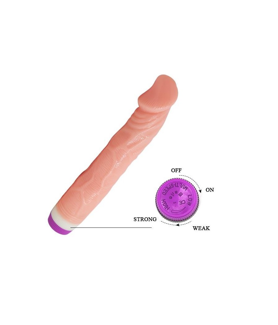 vibromasseur Couleur Naturel 22 cm