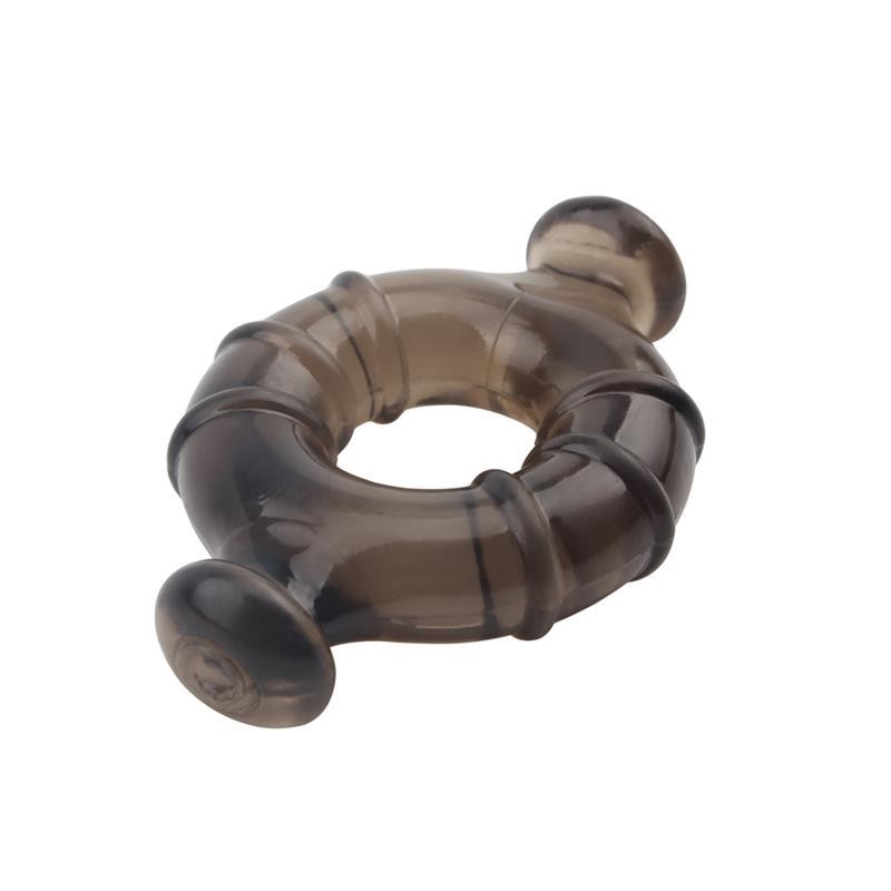 Anneaux pour pénis Rudder noir